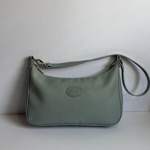 Longchamp Le Pliage Small Shoulder Bag in a Light Blue Color